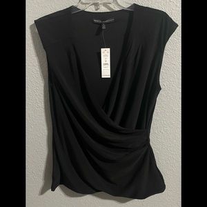 WHBM Surplice Blouse NWT